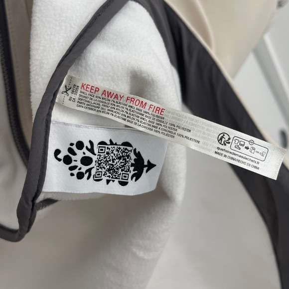 NWT Free People Moon Magic Reflective Rain Parka Jacket Coat Size Small - Picture 8 of 9